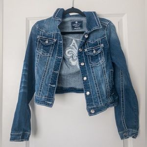 Cropped Jean Jacket